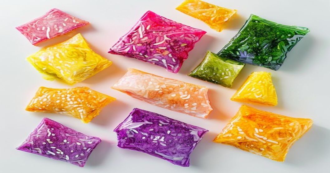 Best Korean seaweed snacks from convenience store brands arranged in a colorful flat-lay